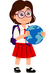 Fototapeta premium student character