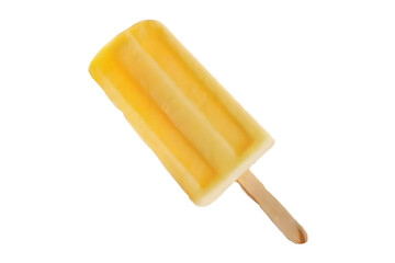 Orange summer ice cream PNG transparent Background 