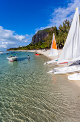 Plage du Morne Brabant, île Maurice 