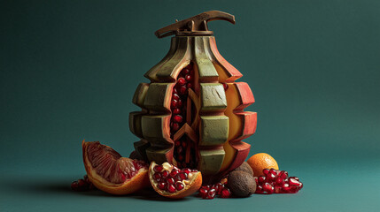 fruit grenade-war and peace