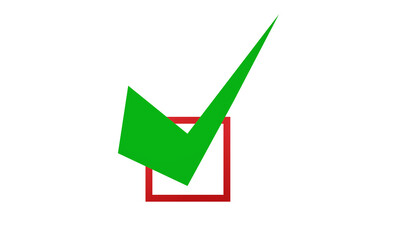 green check mark another shape