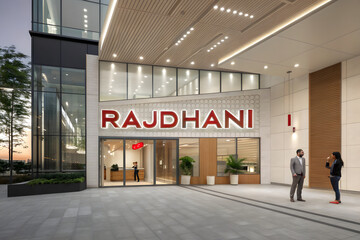 Futuristic AI Robot Head with Glowing Neural Network

