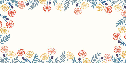 tropical abstract floral backdrop with botanical detail.decorative wall art for invitation greeting and fabric template

