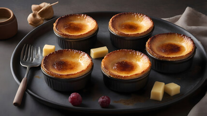 Cream is a dessert made from simple ingredients.