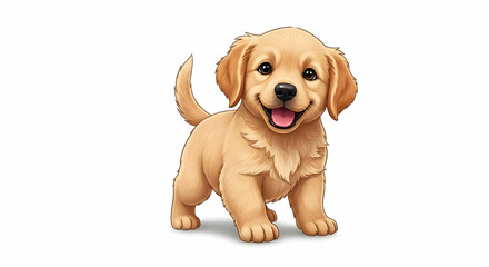 Golden retriever, Puppy, Dog, Adorable Golden Retriever Puppy
