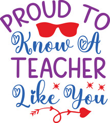 World Teacher's Day Typography Design