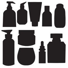 A vibrant and modern skincare vector logo Ideal for beauty brands, organic skincare products and cosmetic packaging