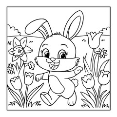 Black and white color pages for kids