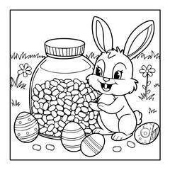 Black and white color pages for kids