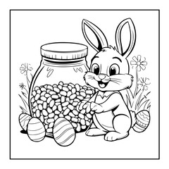 Black and white color pages for kids