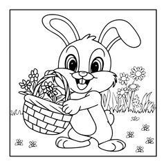 Black and white color pages for kids