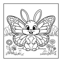 Black and white color pages for kids