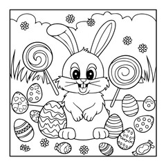 Black and white color pages for kids