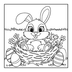 Black and white color pages for kids