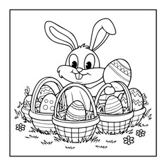 Black and white color pages for kids