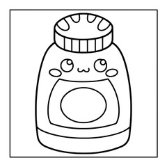 Black and white color pages for kids