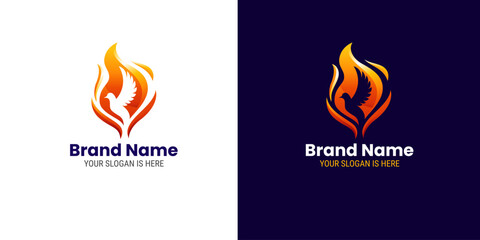 Holy Spirit Fire Logo