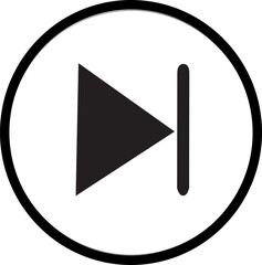 Play Button Black icon