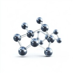 Obraz premium molecule 3d render