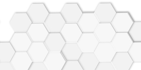 High-Tech Abstract Geometric 3D gray Light Structure with Hexagon and Polygonal Honeycomb Elements, Luxury Pattern and Technology-Inspired Design for a Sleek Background
