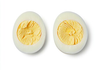 golden egg isolated on white