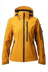 yellow jacket isolated on white