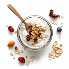 muesli with berries