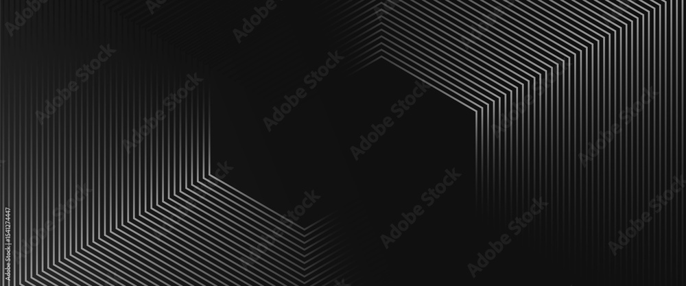 Poster pattern background gradient hexagonal line-abstract growing line pattern for cover, packaging, brand