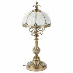 antique lamp isolated on white