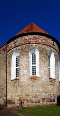 Historical Stephanus Church in the Town Schortens, Lower Saxony