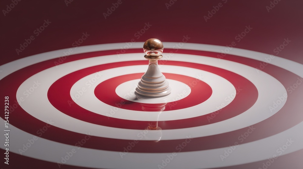 Poster a droplet creates ripples on concentric circular patterns, emphasizing motion and harmony in a minim