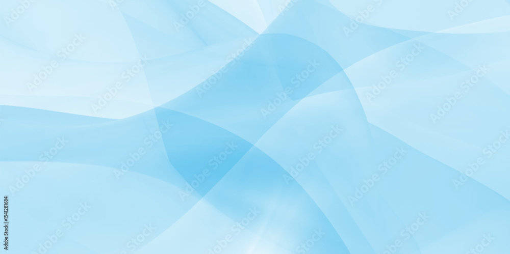 Poster abstract composition with soft gradients and light transparency ideal for visuals, abstract blue wal