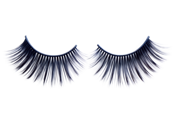 Dramatic Black False Eyelashes  