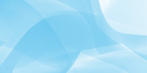 Abstract light blue background with white wavy lines and soft focus hintergrund, wallpaper blurred light blurry blue outdoor background, Vector abstract graphic design banner pattern presentation.