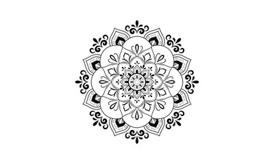 Vector beautiful mandala  design fully editable high quality