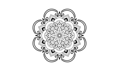 Vector mandala graphic design fully editable high quality