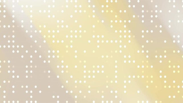 Sfondo astratto con sfumatura di colori oro e beige e pattern a punti