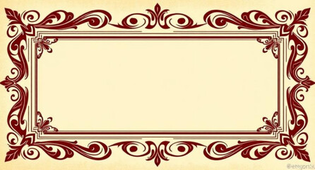 Vintage frame vector, Ornate frame, Antique frame, Retro frame, Classic frame, Decorative frame, Elegant frame, Baroque frame, Rococo frame, Flourish frame, Scrollwork frame, Gold vintage frame, Black