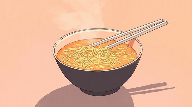 Noodls in a Bowl