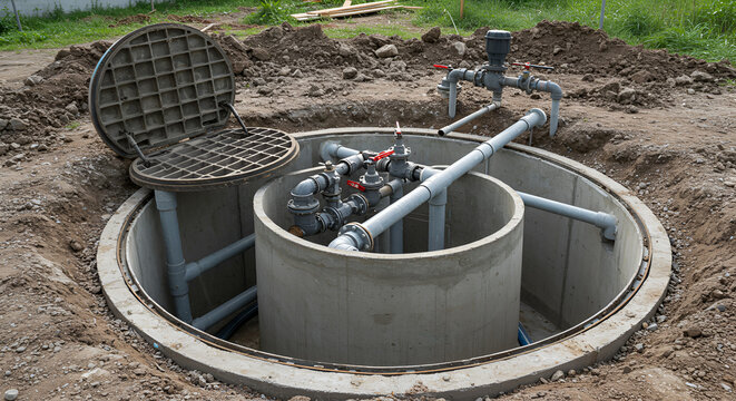 Septic System Installation Construction