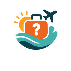 Mystery Travel Concept Icon