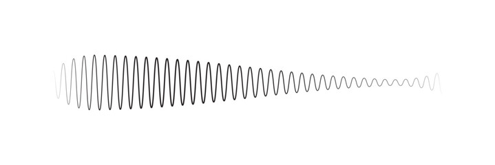 seamless sound waveform pattern for radio podcasts, music player, video editor, voise message in social media chats, voice assistant, recorder. vector illustration