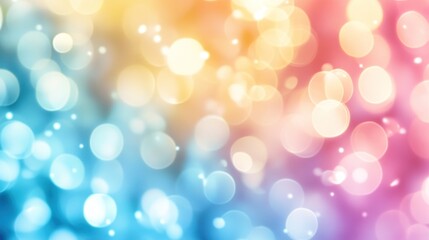 Obraz premium Colorful Abstract Bokeh