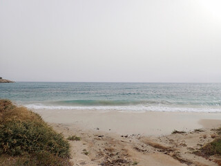 Greece  Naxos island sea view