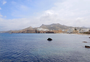 Greece  Naxos island sea view