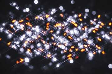 Abstract sparkle overlay
