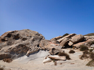 Greece Paros island Kolympethres Beach