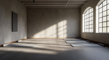 Empty Yoga Studio