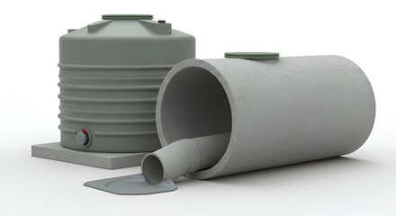 Water Tanks Storage for Rainwater Harvesting