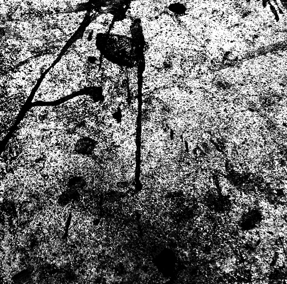 Poster black and white grunge texture overlay vector background for distressed effects and artistic composi